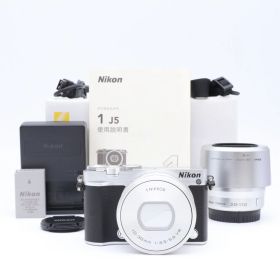 【送料無料】【並品】Nikon1 J5 ダブルズームキット シルバー【ショット数 251回】