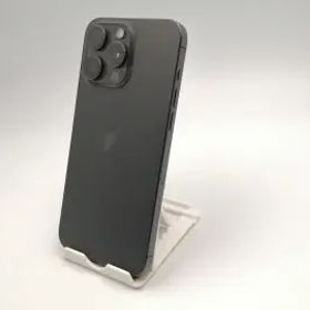 【中古】Apple 国内版 【SIMフリー】 iPhone 15 Pro Max 256GB ブラックチタニウム MU6P3J/A【ECセンター】保証期間１ヶ月【ランクB】