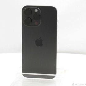 (中古)Apple iPhone15 Pro Max 256GB ブラックチタニウム MU6P3J/A SIMフリー(349-ud)