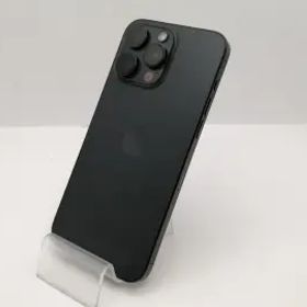 【中古】Apple 国内版 【SIMフリー】 iPhone 15 Pro Max 256GB ブラックチタニウム MU6P3J/A【新宿東口】保証期間１ヶ月【ランクB】