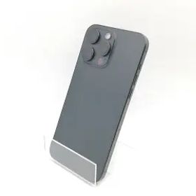 【中古】Apple SoftBank 【SIMフリー】 iPhone 15 Pro Max 256GB ブラックチタニウム MU6P3J/A【熊本】保証期間１ヶ月【ランクB】