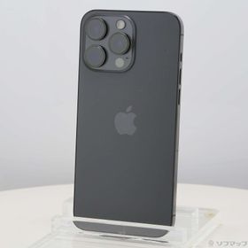 (中古)Apple iPhone15 Pro Max 256GB ブラックチタニウム MU6P3J/A SIMフリー(269-ud)