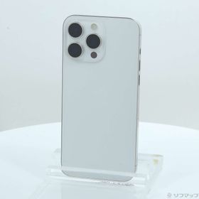 (中古)Apple iPhone15 Pro Max 256GB ホワイトチタニウム MU6Q3J/A SIMフリー(196-ud)