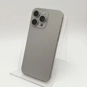 【中古】Apple 国内版 【SIMフリー】 iPhone 15 Pro Max 256GB ナチュラルチタニウム MU6R3J/A【アリオ倉敷】保証期間１ヶ月【ランクA】