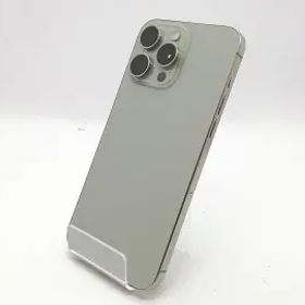【中古】Apple au 【SIMフリー】 iPhone 15 Pro Max 256GB ナチュラルチタニウム MU6R3J/A【立川フロム中武】保証期間１ヶ月【ランクA】