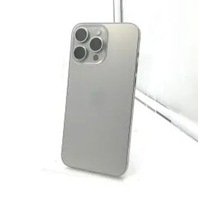 【中古】Apple au 【SIMフリー】 iPhone 15 Pro Max 256GB ナチュラルチタニウム MU6R3J/A【千葉】保証期間１ヶ月【ランクA】