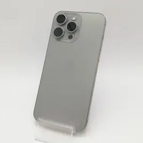 【中古】Apple au 【SIMフリー】 iPhone 15 Pro Max 256GB ナチュラルチタニウム MU6R3J/A【府中ル・シーニュ】保証期間１ヶ月【ランクA