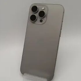 【中古】Apple 国内版 【SIMフリー】 iPhone 15 Pro Max 256GB ナチュラルチタニウム MU6R3J/A【府中ル・シーニュ】保証期間１ヶ月【ラン