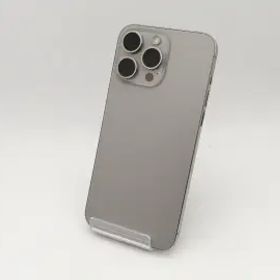 【中古】Apple 国内版 【SIMフリー】 iPhone 15 Pro Max 256GB ナチュラルチタニウム MU6R3J/A【なんば】保証期間１ヶ月【ランクA】