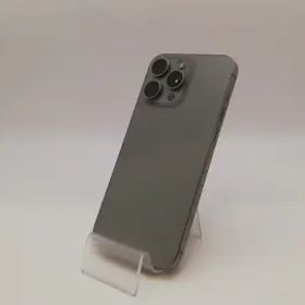 【中古】Apple SoftBank 【SIMフリー】 iPhone 15 Pro Max 256GB ナチュラルチタニウム MU6R3J/A【新宿東口】保証期間１ヶ月【ランクA】