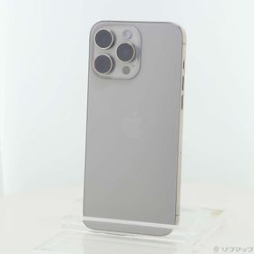 (中古)Apple iPhone15 Pro Max 256GB ナチュラルチタニウム MU6R3J/A SIMフリー(269-ud)