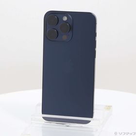 (中古)Apple iPhone15 Pro Max 256GB ブルーチタニウム MU6T3J/A SIMフリー(349-ud)