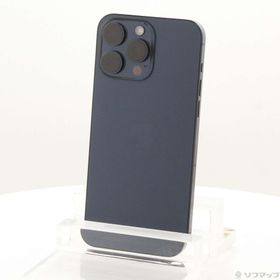 (中古)Apple iPhone15 Pro Max 256GB ブルーチタニウム MU6T3J/A SIMフリー(305-ud)