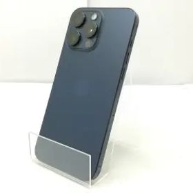 【中古】Apple 国内版 【SIMフリー】 iPhone 15 Pro Max 256GB ブルーチタニウム MU6T3J/A【川崎】保証期間１ヶ月【ランクA】