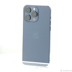 (中古)Apple iPhone15 Pro Max 256GB ブルーチタニウム MU6T3J/A SIMフリー(377-ud)