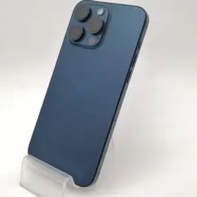 【中古】Apple docomo 【SIMフリー】 iPhone 15 Pro Max 256GB ブルーチタニウム MU6T3J/A【立川フロム中武】保証期間１ヶ月【ランクB】