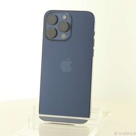 (中古)Apple iPhone15 Pro Max 256GB ブルーチタニウム MU6T3J/A SIMフリー(371-ud)
