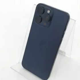 【中古】Apple docomo 【SIMフリー】 iPhone 15 Pro Max 256GB ブルーチタニウム MU6T3J/A【熊本】保証期間１ヶ月【ランクB】