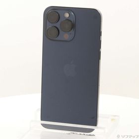 (中古)Apple iPhone15 Pro Max 256GB ブルーチタニウム MU6T3J/A SIMフリー(198-ud)