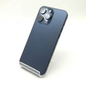 【中古】Apple 国内版 【SIMフリー】 iPhone 15 Pro Max 256GB ブルーチタニウム MU6T3J/A【福岡筑紫】保証期間１ヶ月【ランクA】