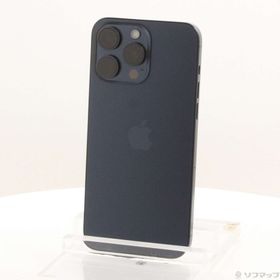(中古)Apple iPhone15 Pro Max 256GB ブルーチタニウム MU6T3J/A SIMフリー(269-ud)