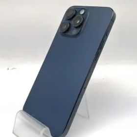 【中古】Apple 国内版 【SIMフリー】 iPhone 15 Pro Max 512GB ブルーチタニウム MU6X3J/A【新宿】保証期間１ヶ月【ランクC】