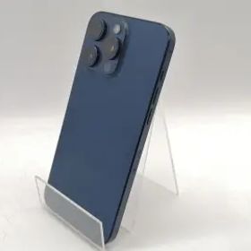 【中古】Apple docomo 【SIMフリー】 iPhone 15 Pro Max 512GB ブルーチタニウム MU6X3J/A【博多】保証期間１ヶ月【ランクB】