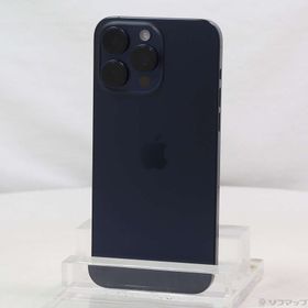 (中古)Apple iPhone15 Pro Max 512GB ブルーチタニウム MU6X3J/A SIMフリー(269-ud)