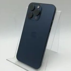 【中古】Apple 国内版 【SIMフリー】 iPhone 15 Pro Max 512GB ブルーチタニウム MU6X3J/A【府中ル・シーニュ】保証期間１ヶ月【ランクA