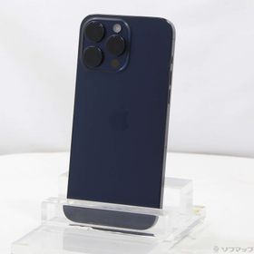(中古)Apple iPhone15 Pro Max 512GB ブルーチタニウム MU6X3J/A SIMフリー(251-ud)