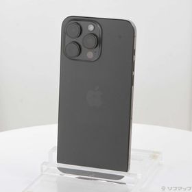 (中古)Apple iPhone15 Pro Max 1TB ブラックチタニウム MU6Y3J/A SIMフリー(349-ud)
