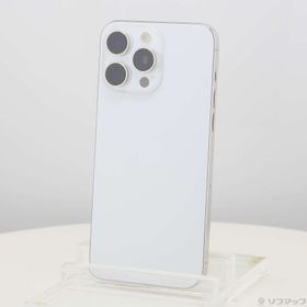 (中古)Apple iPhone15 Pro Max 1TB ホワイトチタニウム MU703J/A SIMフリー(349-ud)