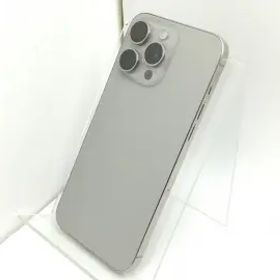 【中古】Apple 国内版 【SIMフリー】 iPhone 15 Pro Max 1TB ナチュラルチタニウム MU713J/A【ECセンター】保証期間１ヶ月【ランクA】