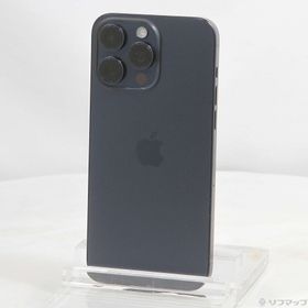 (中古)Apple iPhone15 Pro Max 1TB ブルーチタニウム MU723J/A SIMフリー(305-ud)