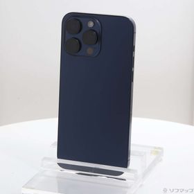 (中古)Apple iPhone15 Pro Max 1TB ブルーチタニウム MU723J/A SIMフリー(295-ud)