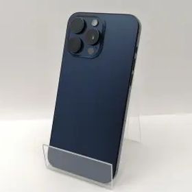 【中古】Apple 国内版 【SIMフリー】 iPhone 15 Pro Max 1TB ブルーチタニウム MU723J/A【三宮駅前】保証期間１ヶ月【ランクB】