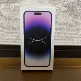 新品未開封 iPhone14 promax 128gb パープル