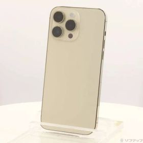 ソフマップ 〔中古品〕 iPhone14 Pro Max 1TB ゴールド MQ9M3J／A SIMフリー【377】