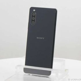 ソフマップ 〔中古品〕 Xperia 10 III 128GB ブラック SOG04 auロック解除SIMフリー【377】