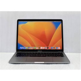 中古 Apple MacBook Pro 13inch 2017 Two Thunderbolt 3 ports スペースグレイ Corei7/16GB/128GB/MacOS13.7.8/英語KB/難あり品/バッテリ消耗/電源アダプタ欠品