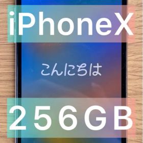 Apple iPhone X 【256GB】 初期化済み