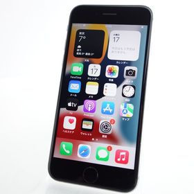 【SIMフリー】iPhone6S 64GB スペースグレイ 電池100％ 利用制限保証