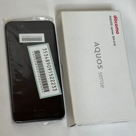 未使用 docomo AQUOS sense SH-01K 黒 ANR017