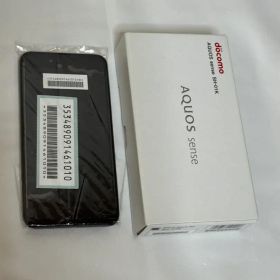 未使用 docomo AQUOS sense SH-01K 黒 ANR016