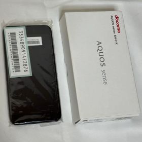 未使用 docomo AQUOS sense SH-01K 黒 ANR014