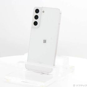 ソフマップ 〔中古品〕 Galaxy S22 256GB ファントムホワイト SCG13 au SIMフリー【368】