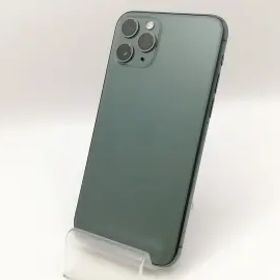 【中古】Apple SoftBank 【SIMロック解除済み】 iPhone 11 Pro 256GB ミッドナイトグリーン MWCC2J/A【戸塚】保証期間１ヶ月【ランクB】