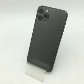 【中古】Apple docomo 【SIMロック解除済み】 iPhone 11 Pro 64GB スペースグレイ MWC22J/A【OSU301】保証期間１ヶ月【ランクB】