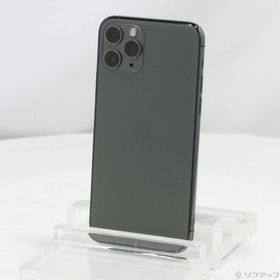 (中古)SoftBank iPhone11 Pro 512GB ミッドナイトグリーン MWCG2J/A SoftBank(262-ud)