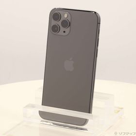 (中古)Apple iPhone11 Pro 256GB スペースグレイ MWC72J/A SoftBank(269-ud)